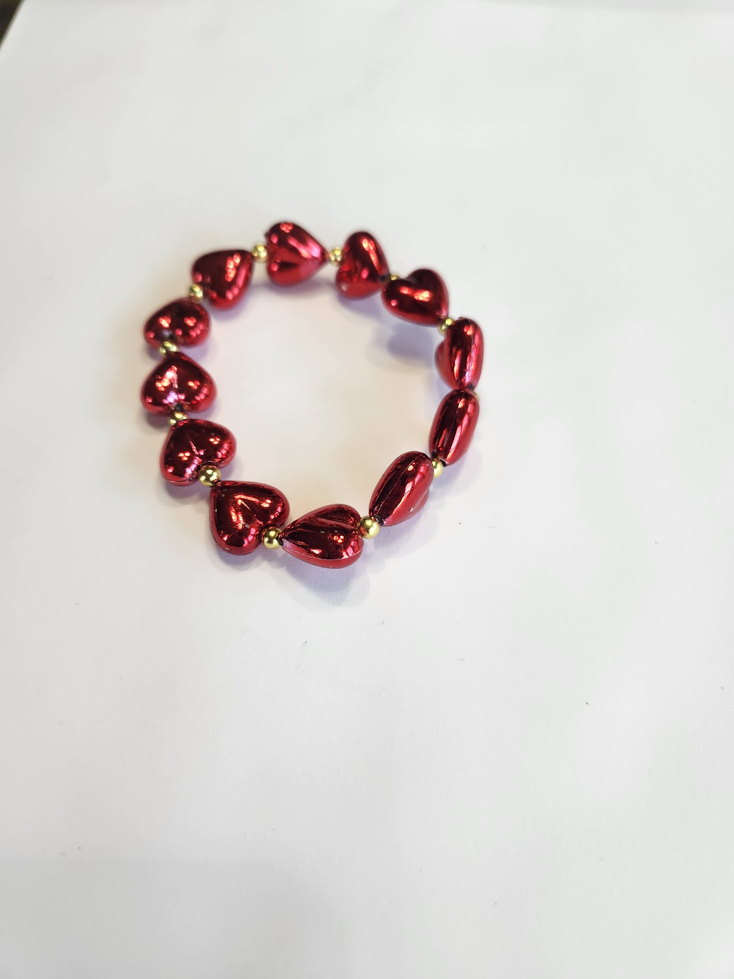 Heart Shape Bracelets - 1 dozen