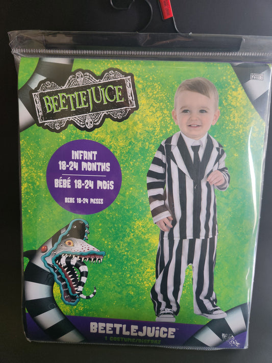BeetleJuice Costume - Infant 18-24 Months