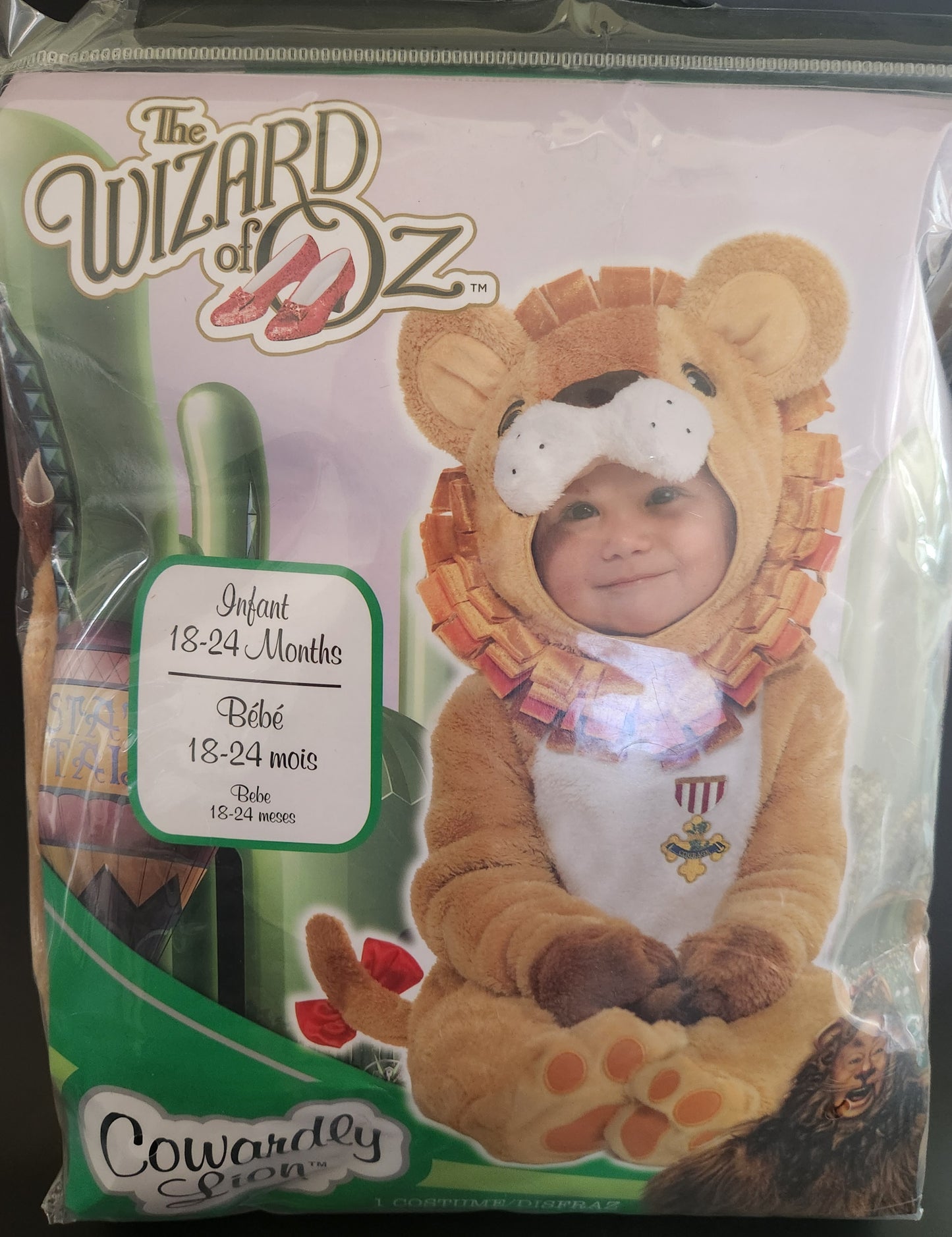 The Wizard of Oz - Cowardly Lion - Infant 18-24 Months